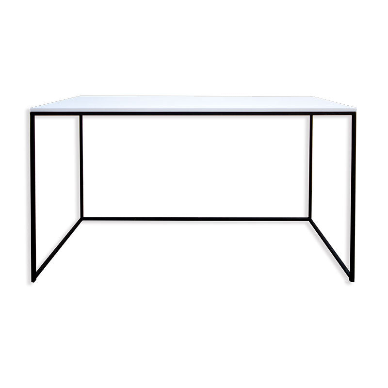 desk front view white top