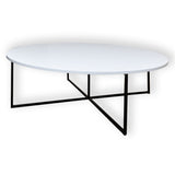 white round coffee table