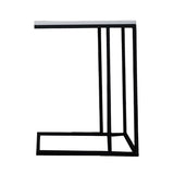 Side Table / Bedside Table white top