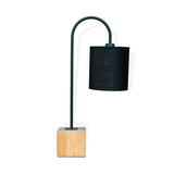 Arc table lamp & shade