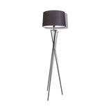 Tripod floor standing lamp & shade