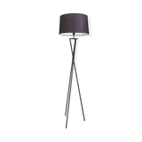 Tripod floor standing lamp & shade